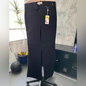 New C & V Black flare jeans. Size28  NWT